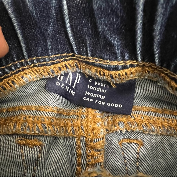 Gap Little Girl Bundle of 3 Skinny Fit, Jeggings Denim Jeans Sz 4 - Picture 11 of 13